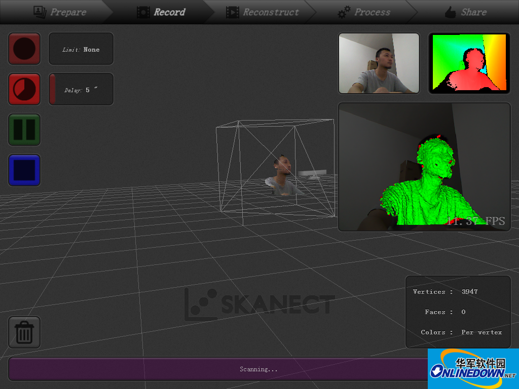 3D扫描工具(Skanect)