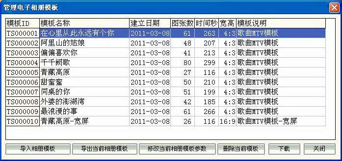 家家乐电子相册模板包(1)