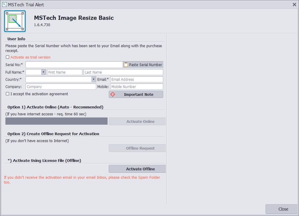 MSTech Image Resize