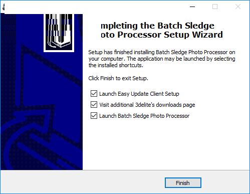 Batch Sledge Photo Processor