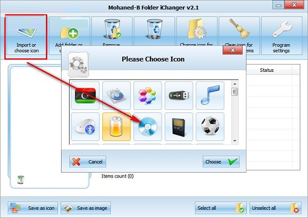 Folder iChanger