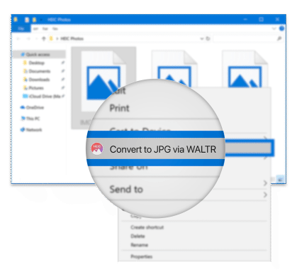 WALTR HEIC Converter