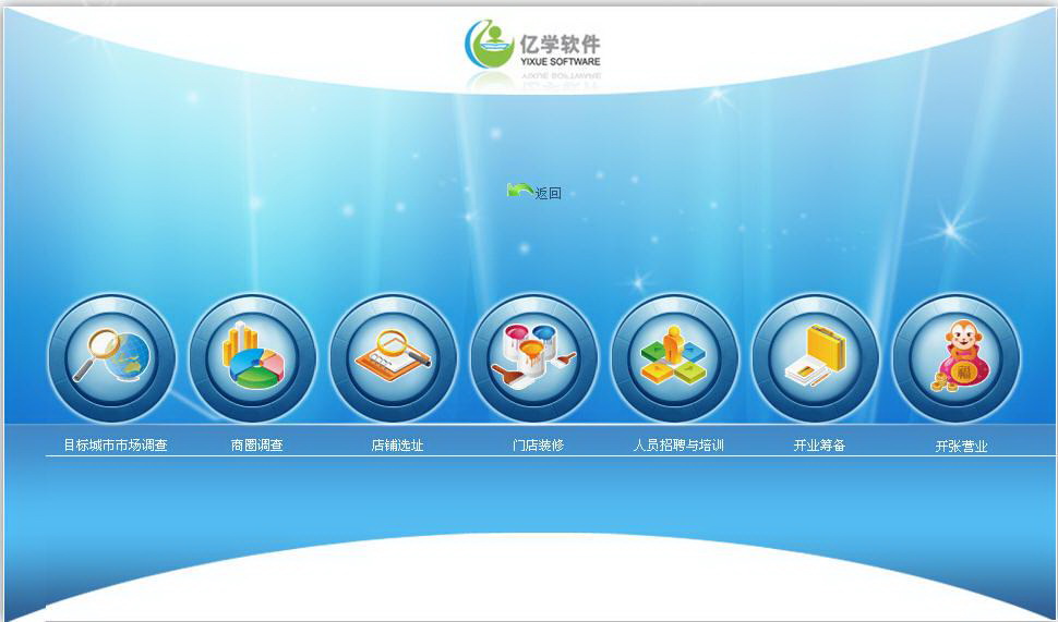 亿学连锁门店开发与设计实训系统