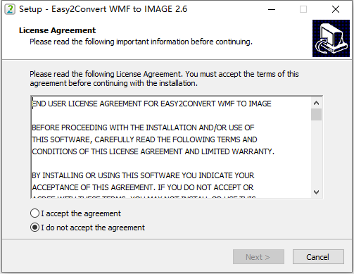 Easy2Convert WMF to IMAGE图片