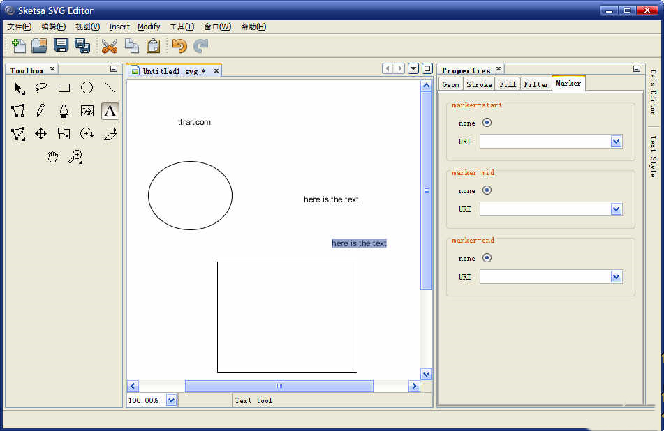 Sketsa SVG Editor