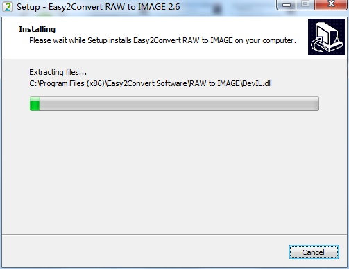 Easy2Convert RAW to IMAGE截图