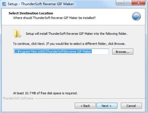 ThunderSoft Reverse GIF Maker