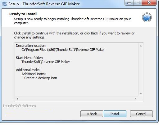 ThunderSoft Reverse GIF Maker