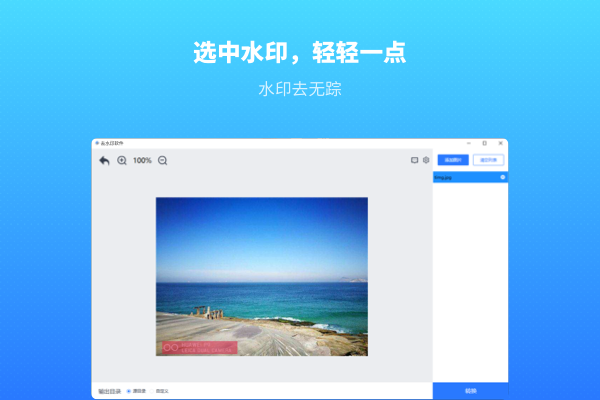 去水印软件