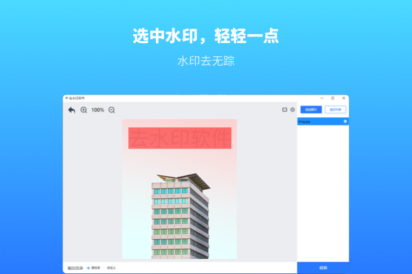 去水印软件