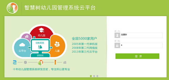 智慧树幼儿园管理系统云平台+宝宝通APP 整体解决方案