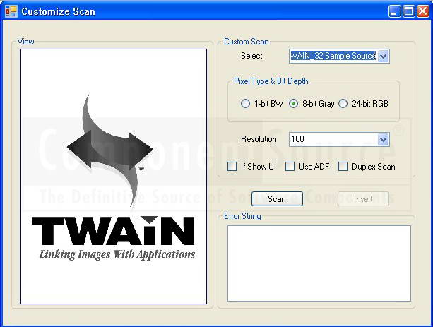 Dynamic .NET TWAIN扫描SDK