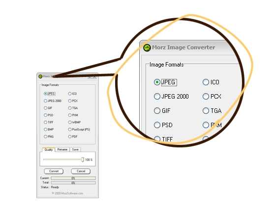 免费快捷的图片格式转换工具-Morz.Image.Converter 2010+(plus)