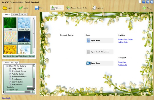 VeryPDF Flipbook Maker