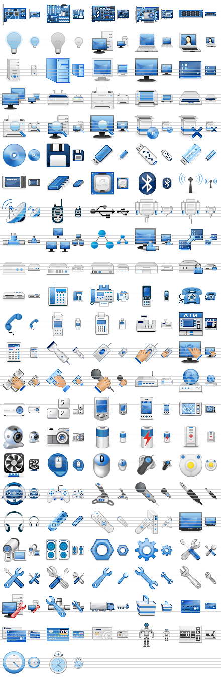 Hardware Icon Set