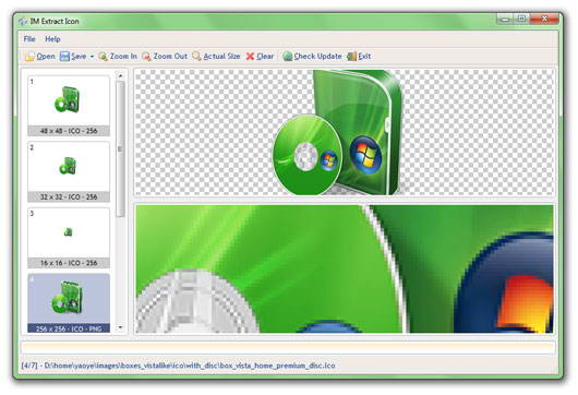 IM Extract Icon