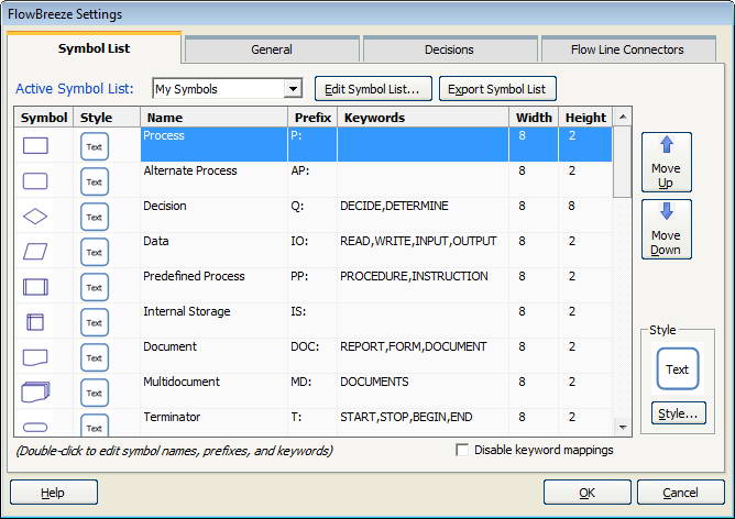 FlowBreeze Standard Flowchart Software