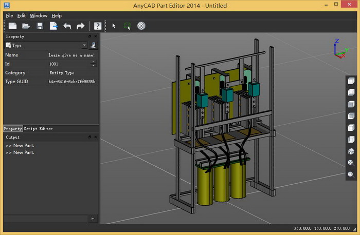 AnyCAD Part Editor