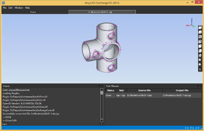 AnyCAD Exchange3D