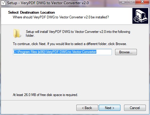 VeryPDF DWG to Vector Converter