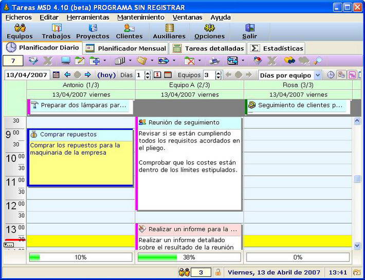 Tareas MSD