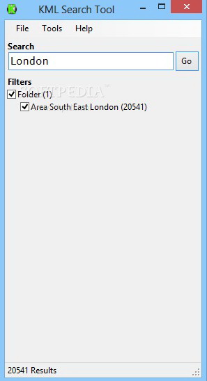 KML Search Tool