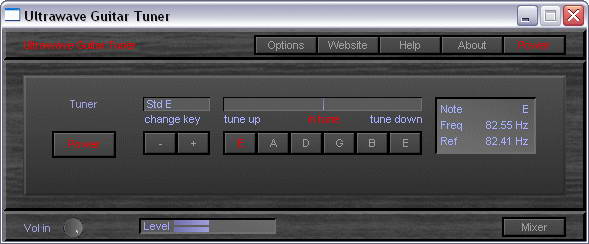 Ultrawave Guitar Tuner