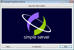 AnalogX SimpleServer:Shout