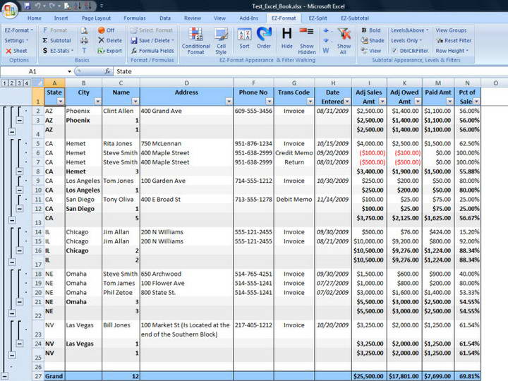 EZ-Format for Excel