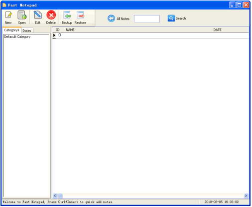Fast Notepad