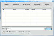 Easy FLV to AVI Converter