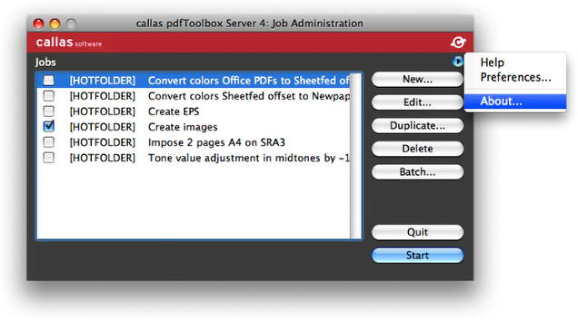 callas pdfToolbox Server