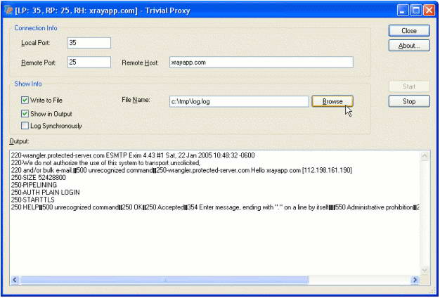 Proxy Sniffer (Free Edition)