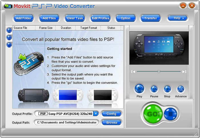 MovKit PSP Video Converter