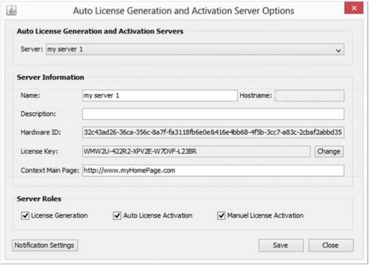 License4J Auto License Generation and Activation Server