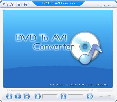 Crystal DVD To AVI Ripper