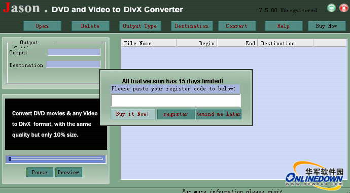 ASEEsoft DVD Video DivX Converter