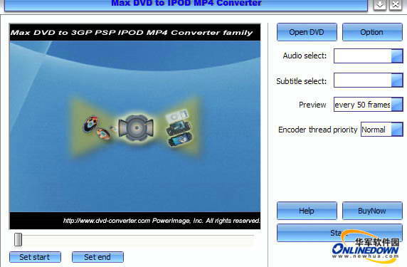 Max DVD to IPOD MP4 Converter