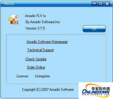 Amadis FLV to AVI/WMV/MPEG/MOV/iPod/PSP/3GP/MP4 Converter