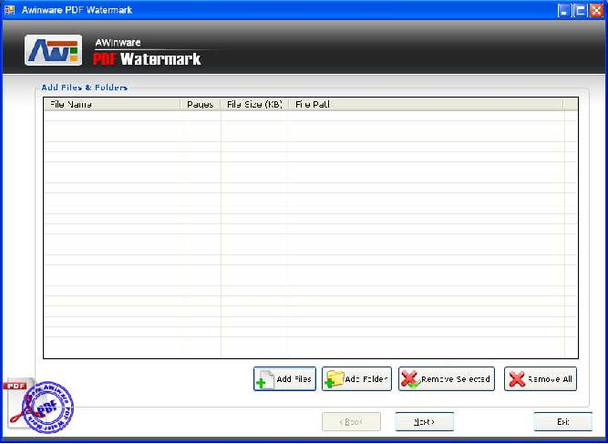 AWinware PDF Watermark