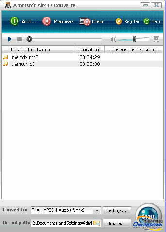 Aimersoft AlM4P Converter