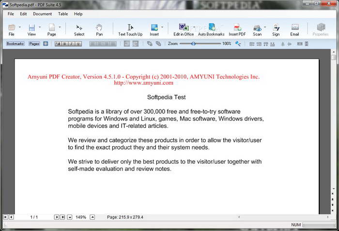 Amyuni PDF Suite Desktop Edition