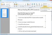 Free Easy JPG to PDF Converter