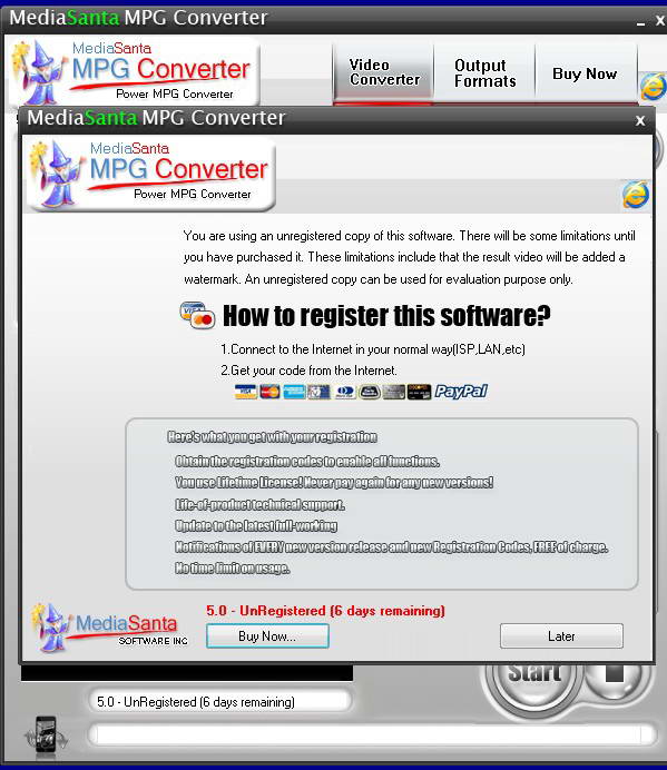 MediaSanta MPG Converter