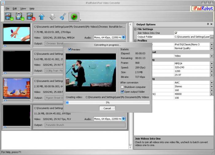 iPodRobot Video Converter