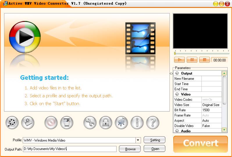 Active WMV Video Converter