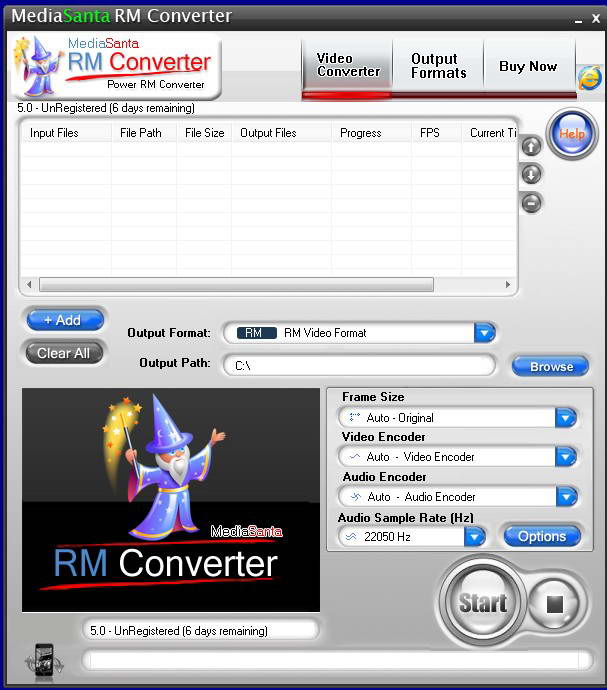 MediaSanta RM Converter