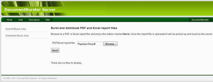DocumentBurster Server