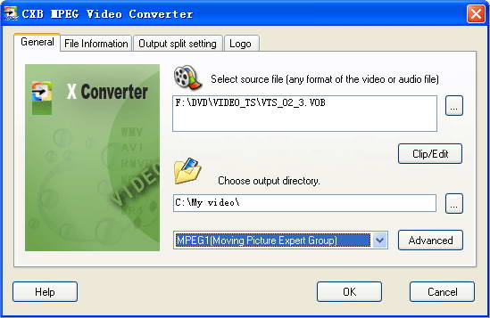 CXB MPEG Video Converter