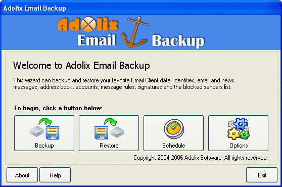 Adolix Email Backup